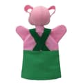 Miniatyrbild 2 av 4: Mú - Little Green Pig Puppet - MORAVSKA USTREDNA BRNO