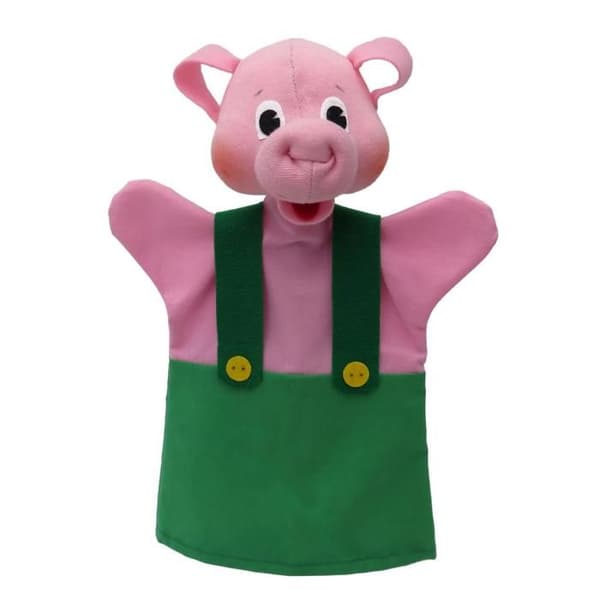 Mú - Little Green Pig Puppet - MORAVSKA USTREDNA BRNO