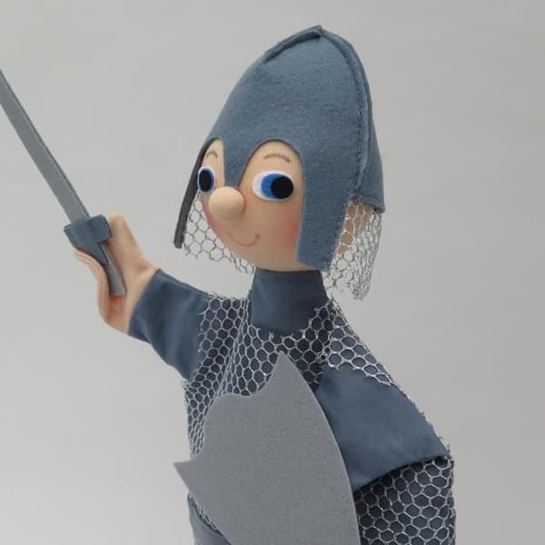 Mú - Silver Knight Puppet - MORAVSKA USTREDNA BRNO