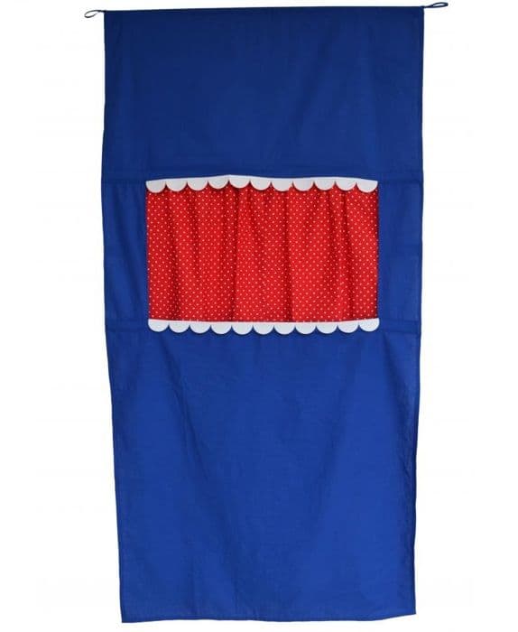 Dockteater - Märke - Modell - H 150 x B 75 Cm - Blå - Barn - Blandat