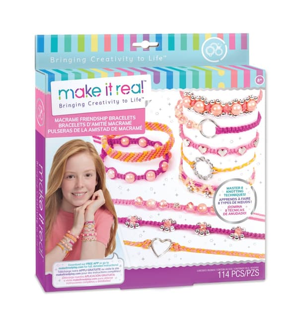 MAKE IT REAL Macrame DIY set "Friendship Bracelets"