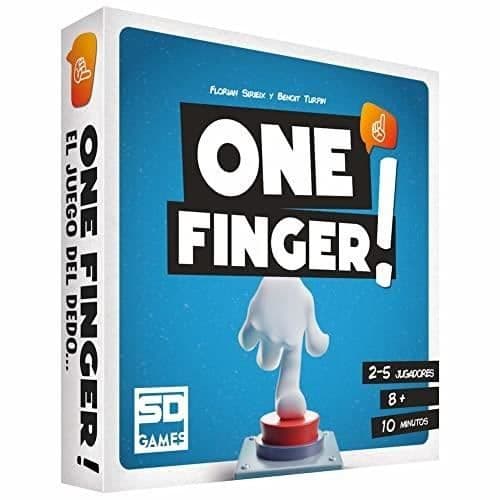 Räknelek för barn - SD-SPEL - ETT FINGER - Fingerräkning