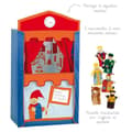 Miniatyrbild 2 av 6: Solid Wood Guignol Theatre + 6 handdockor - ROBA - Flerfärgad - För barn från 3 år