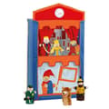 Miniatyrbild 1 av 6: Solid Wood Guignol Theatre + 6 handdockor - ROBA - Flerfärgad - För barn från 3 år