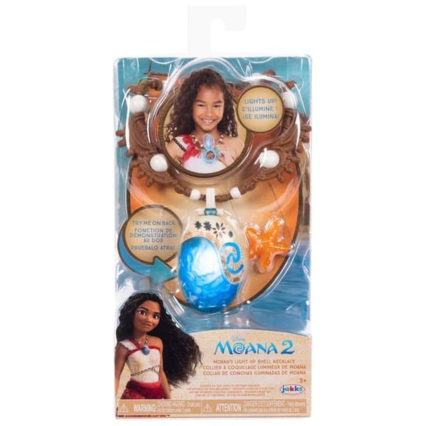 Disney - Vaiana 2 - Luminerande sjöstjärna officiell - Fantasysmycke barn prinsessdocka