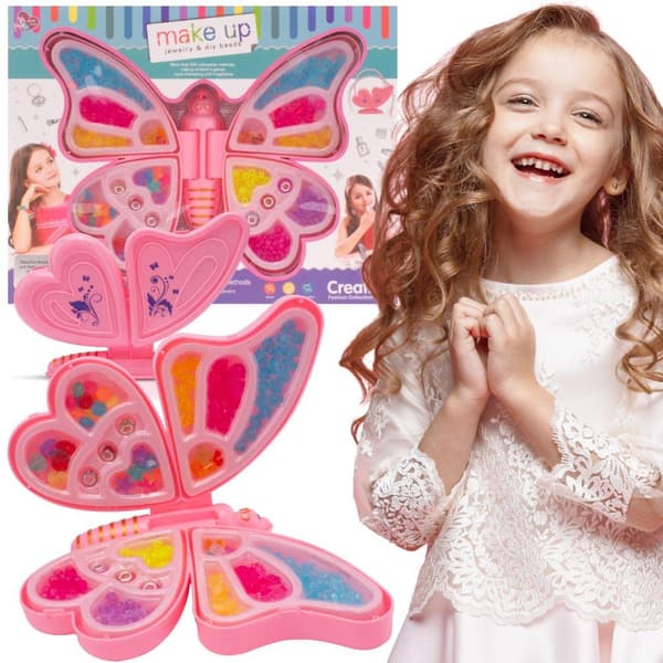Armband gör-det-själv-set pärlor Fjäril 2-i-1 Sun Baby