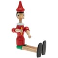 Miniatyrbild 2 av 4: TEOREMA - Pinocchio i trä - Höjd 30cm - 5 artikulationspunkter
