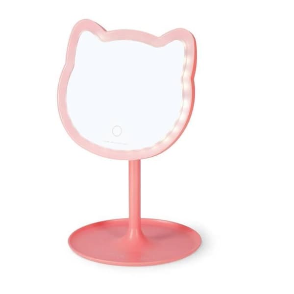 Ljusmakeup-spegel - LEGAMI - DMR0001 - 33 LED - Dubbel strömförsörjning - Touch ON/OFF