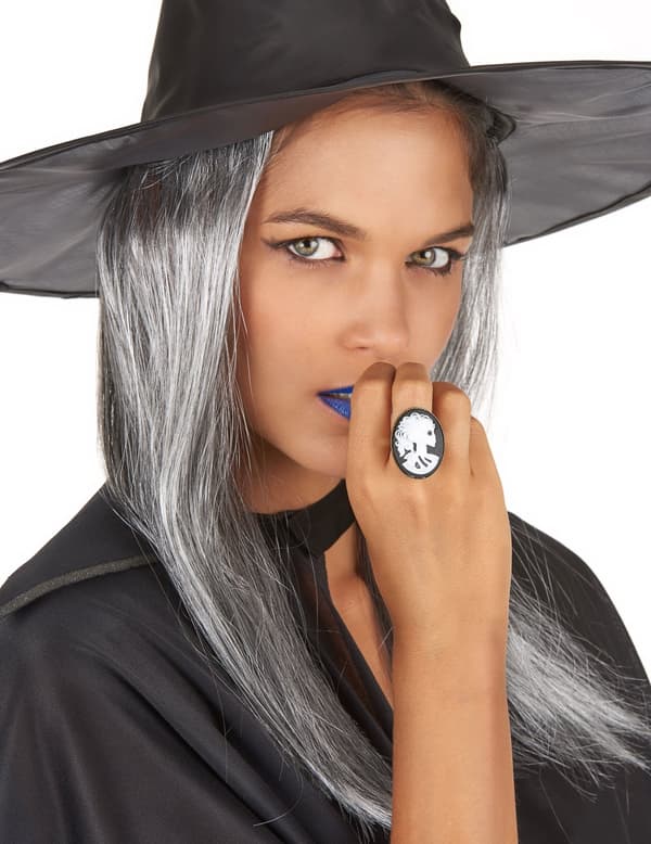 Halloween Gotisk skjelettring for kvinner.Size-One size
