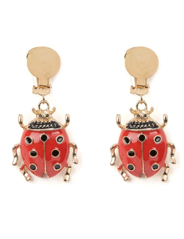 Ladybug øredobber for voksne.Size-One size