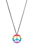 Miniatyrbild 1 av 2: Färggrant hippie-halsband.Size-One size