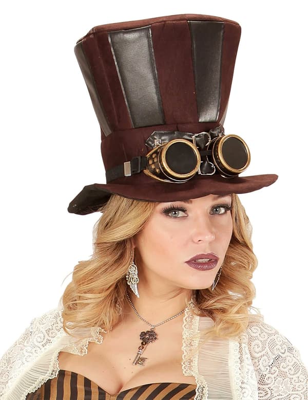 Øreringe tandhjul og fjer til voksne Steampunk.Size-One size