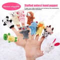 Miniatyrbild 3 av 4: TD® Plysch Doll Tale Uppstoppad handdocka seriefigur Söt djur Fingerdocka Fingerdocka