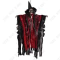 Miniatyrbild 1 av 4: TD® Halloween Hanging Ghost 30*70 cm Skräckrekvisita Ljudaktiverad ljusemitterande Lämplig för Halloween