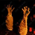 Miniatyrbild 2 av 4: TD® Halloween dekoration mumie hand elektrisk hemliga kammare röstaktiverade induktionsprydnader hemsökta hus rekvisita