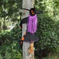 Miniatyrbild 4 av 4: TD® Halloween dekoration häxa träffade träd häxa uppblåsbara spökhus rekvisita festtillbehör