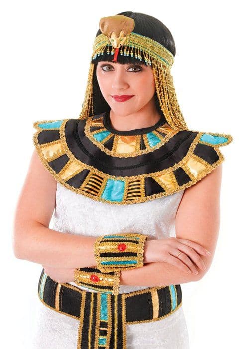 Bristol nyhet kostym smycken - BA1060 - EGYPTISKT halsband - Vuxen