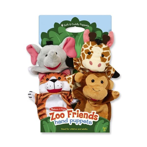 Dockor - Melissa & Doug - Zoodjur - För barn från 3 år och uppåt - Svart