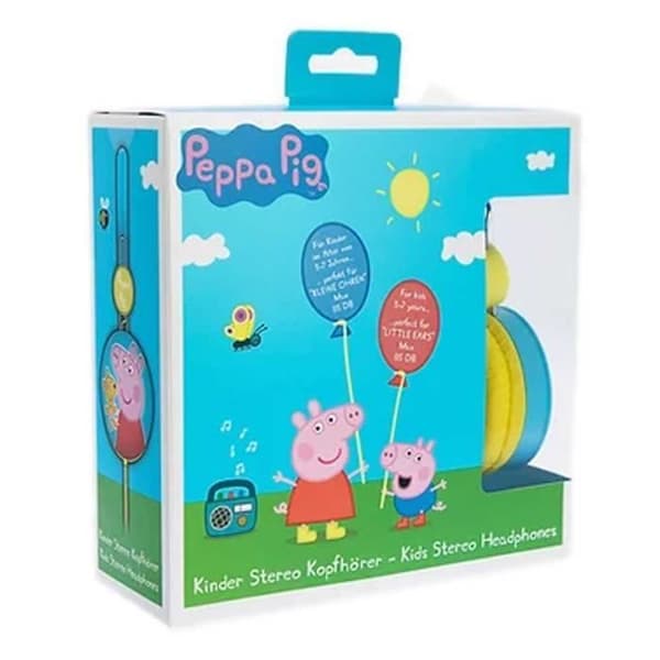 Peppa Pig Blue Children's Helmet - OTL Technologies - Volymgräns för barn från 3 till 7 år gamla