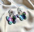 Pikkukuva 4 / 6: Agélii Fashion - Iridescent butterfly earrings - multiple colors