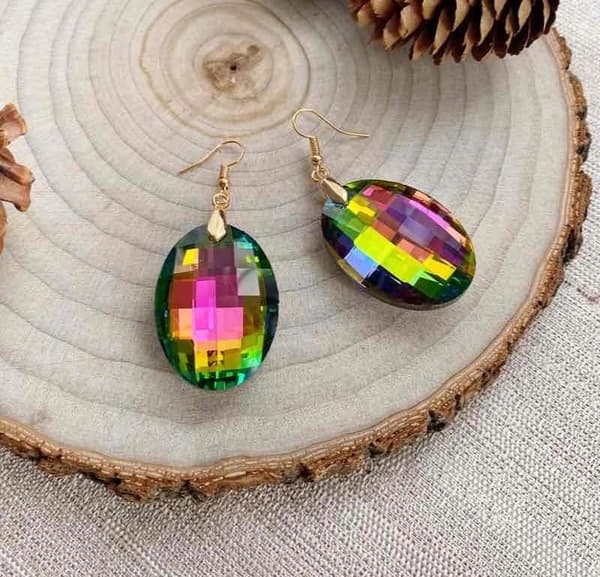 Agélii Fashion - Modern feminine earrings in several colors