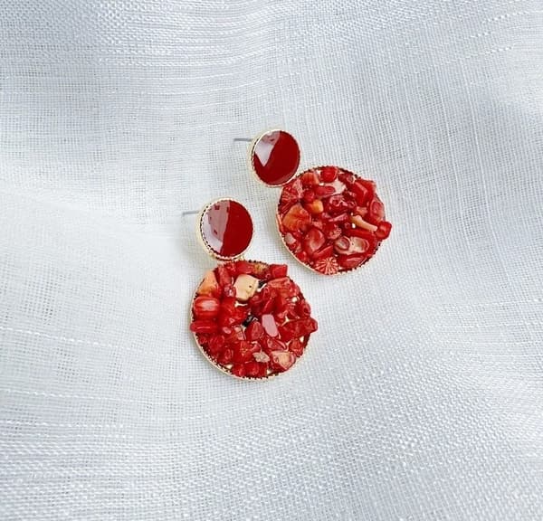 Agélii Fashion - Earrings with stones - several colors