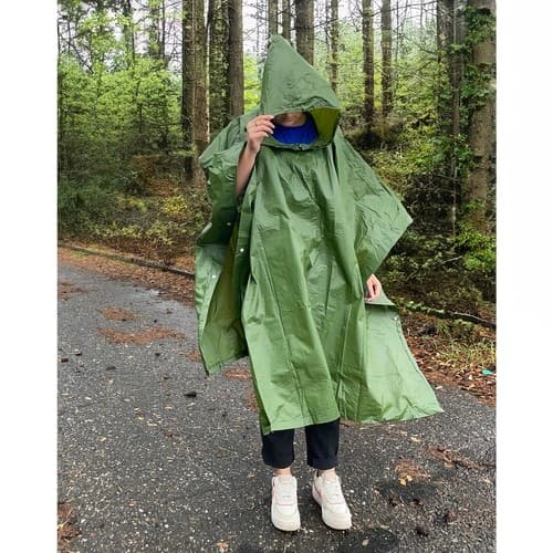 Regnponcho / Regnkappa - Regnrock