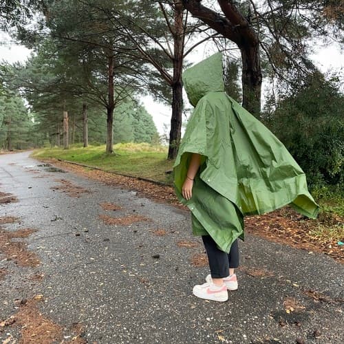 Regnponcho / Regnkappa - Regnrock