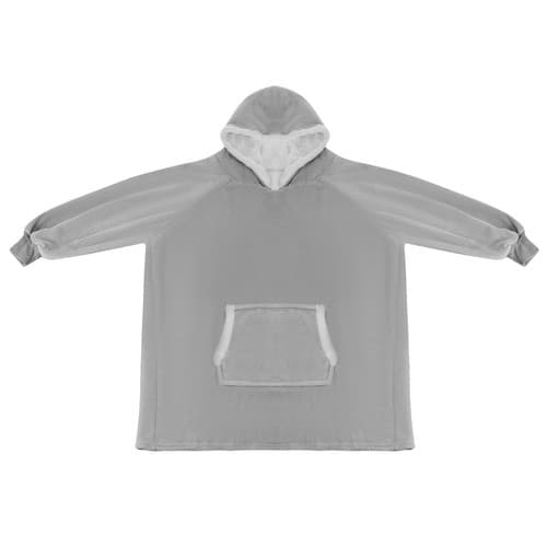Oversized Hoodie med Luva - Filt