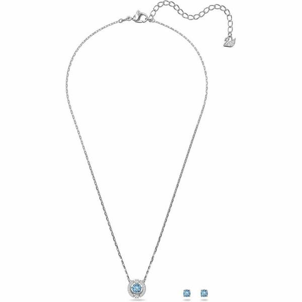 Sæt med halskæde og øreringe Swarovski 5480485