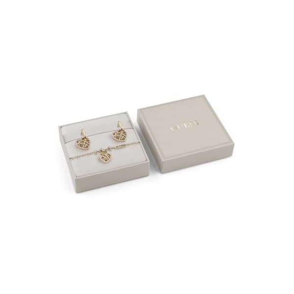 Ranneke ja korvarenkaat -setti Guess JUBS03190JWYGS