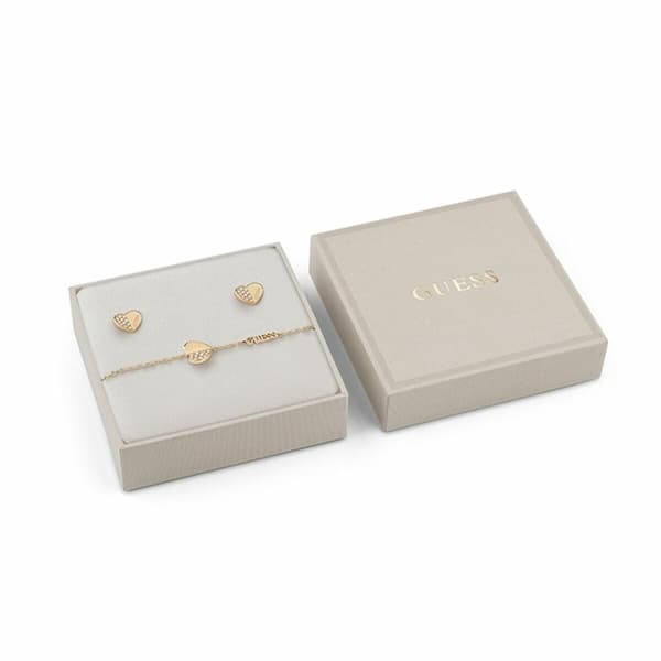 Armbånd og øredobbersett Guess JUBS03187JWYGS