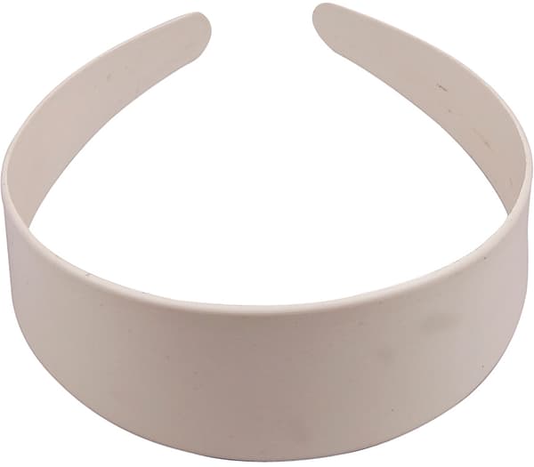 Diadem - B: 48 mm - Vit - 20 st