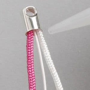 Satinsnören - 2 mm - Pastellfärger - 10 st x 50 m