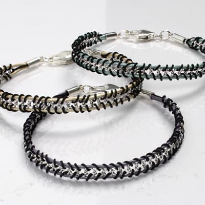 Band Jewelry - Knytsnöre 1 mm - Svart - 50 meter