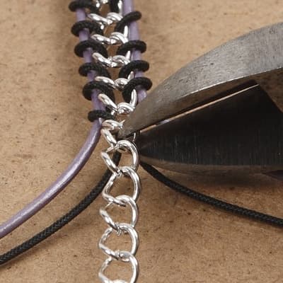 Band Jewelry - Knytsnöre 1 mm - Svart - 50 meter