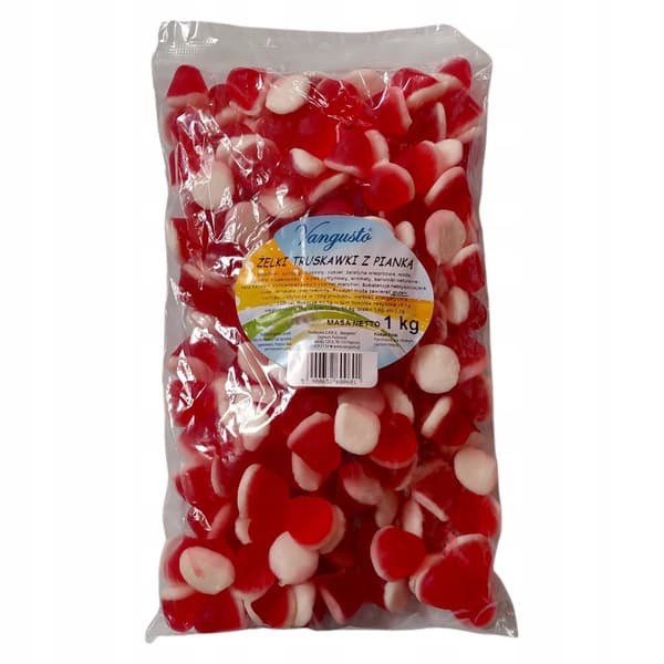 Vangusto JEWS 1000g Jordgubbar med skum