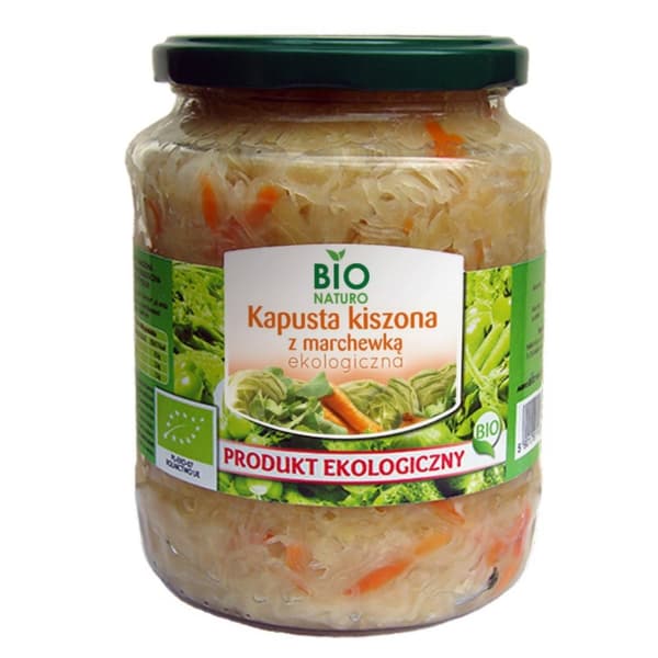 Hapankaali porkkanoilla LUOMU 680g / BIOnaturo