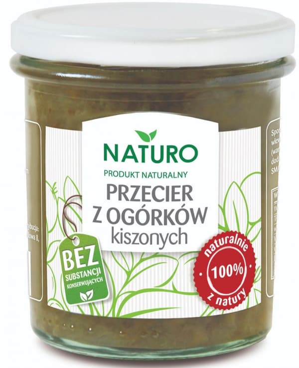 Inlagd gurkapuré 320g / Naturo