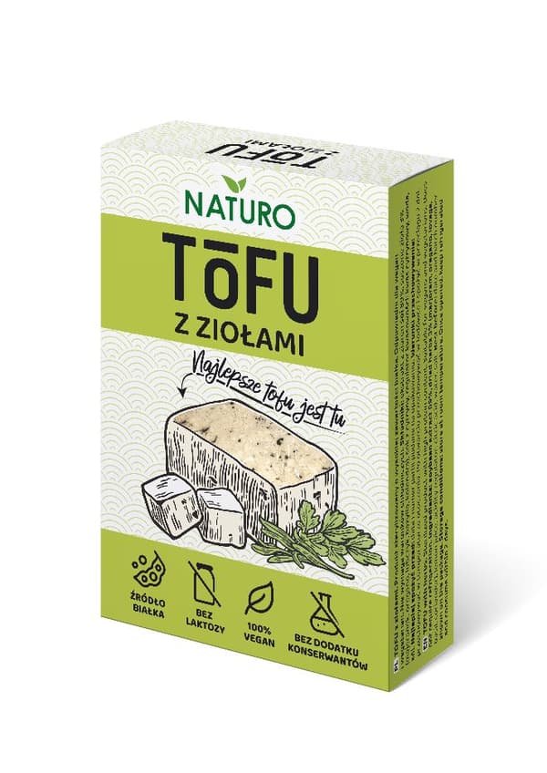 Tofu med örter 200g Bionaturo