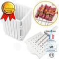 Miniatyrbild 1 av 4: CONFO® Köttspettmaskin Fåmspett 36 hål Köttspett Fårspett Artefakt Köttspett