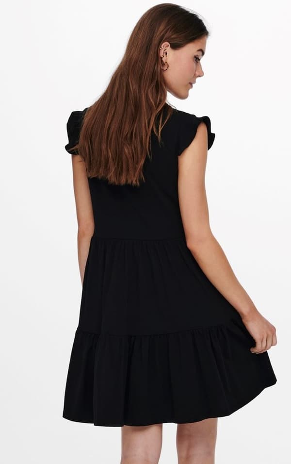 Only - onlMay Cap Sleeve Frill Dress
