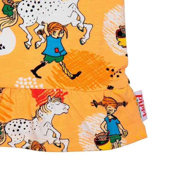 Pippi Långstrump Glad Klänning, Melon