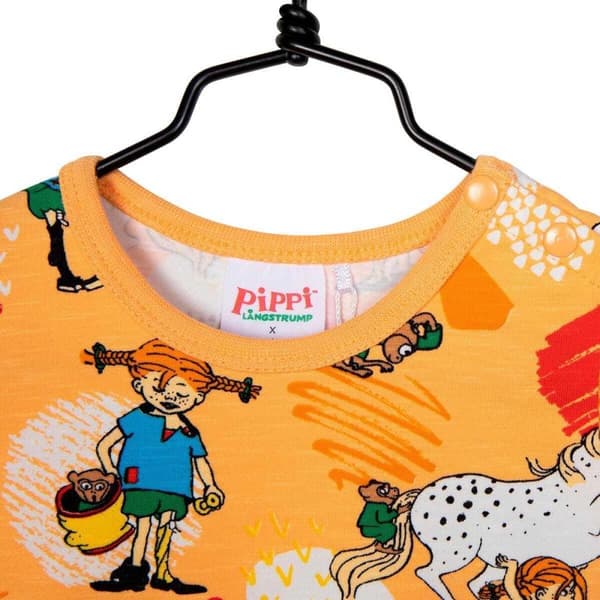 Pippi Långstrump Glad Klänning, Melon