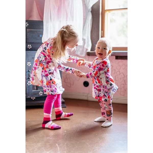 Moomin Serpentine mekko vauvan luonnonvalkoinen