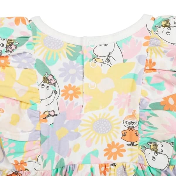 Moomin Somrigt kjole baby hvid