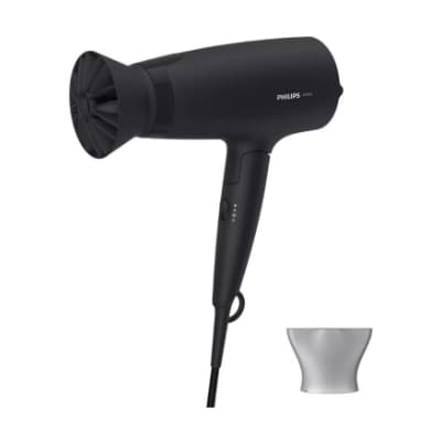 Philips 3000 Series hair dryer BHD308/10, 1600 W, ThermoProtect attachment, 3 heat & speed settings Sort