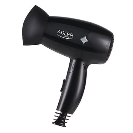 Adler AD 2251 hair dryer 1400 W Black Sort