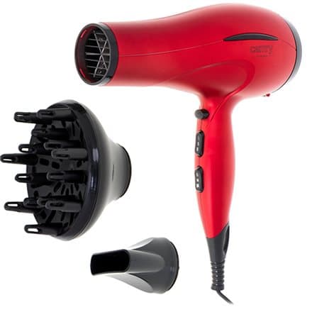 Camry | Hair Dryer | CR 2253 | 2400 W | Number of temperature settings 3 | Diffuser nozzle | Red Rød