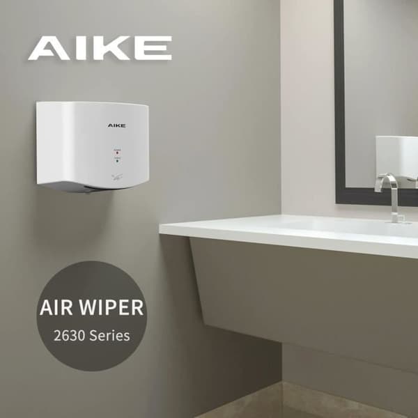 AIKE Säkra-händer elektrisk energibesparande automatisk hög hastighet AK2630S Vit